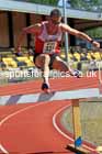 Mens 3000 metres steeplechase, 2024 NE Masters Track and Field Champs., Monkton Stadium, Jarrow.  Photo: David T. Hewitson/Sports for All Pics
